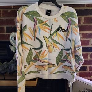 ROOK sweatshirt. Surfing style pattern Unisex.